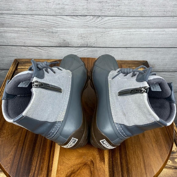 Sperry Saltwater Syren Gulf Quilt Duck Boot Grey Glitter STS84447 Women’s Size 7 - Picture 7 of 11